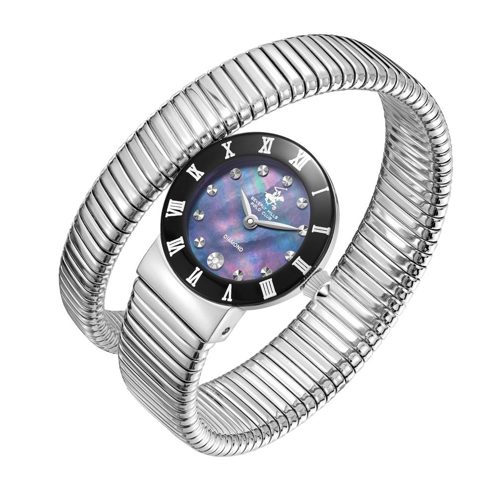 Foto 4 pulgar | Reloj para Mujer Beverly Hills Polo Club Bp3764c.350 Plateado
