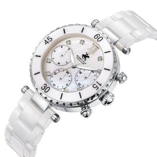 Foto 2 | Reloj para Mujer Beverly Hills Polo Club Bp3774x.320 Blanco