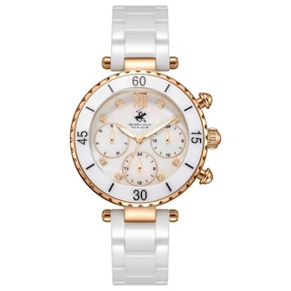 Foto 1 | Reloj para Mujer Beverly Hills Polo Club Bp3774x.420 Blanco