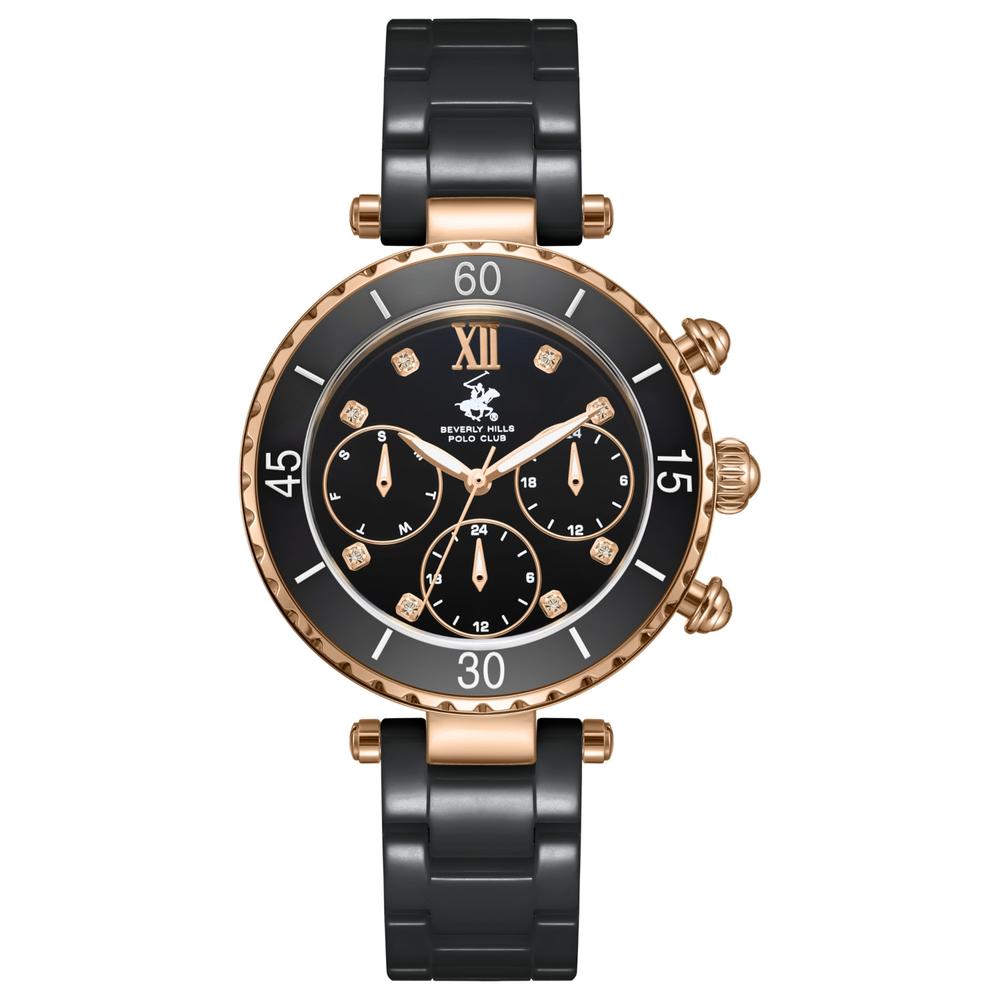 Foto 2 pulgar | Reloj para Mujer Beverly Hills Polo Club Bp3774x.450 Negro