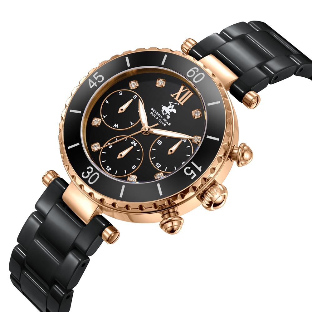 Foto 5 pulgar | Reloj para Mujer Beverly Hills Polo Club Bp3774x.450 Negro