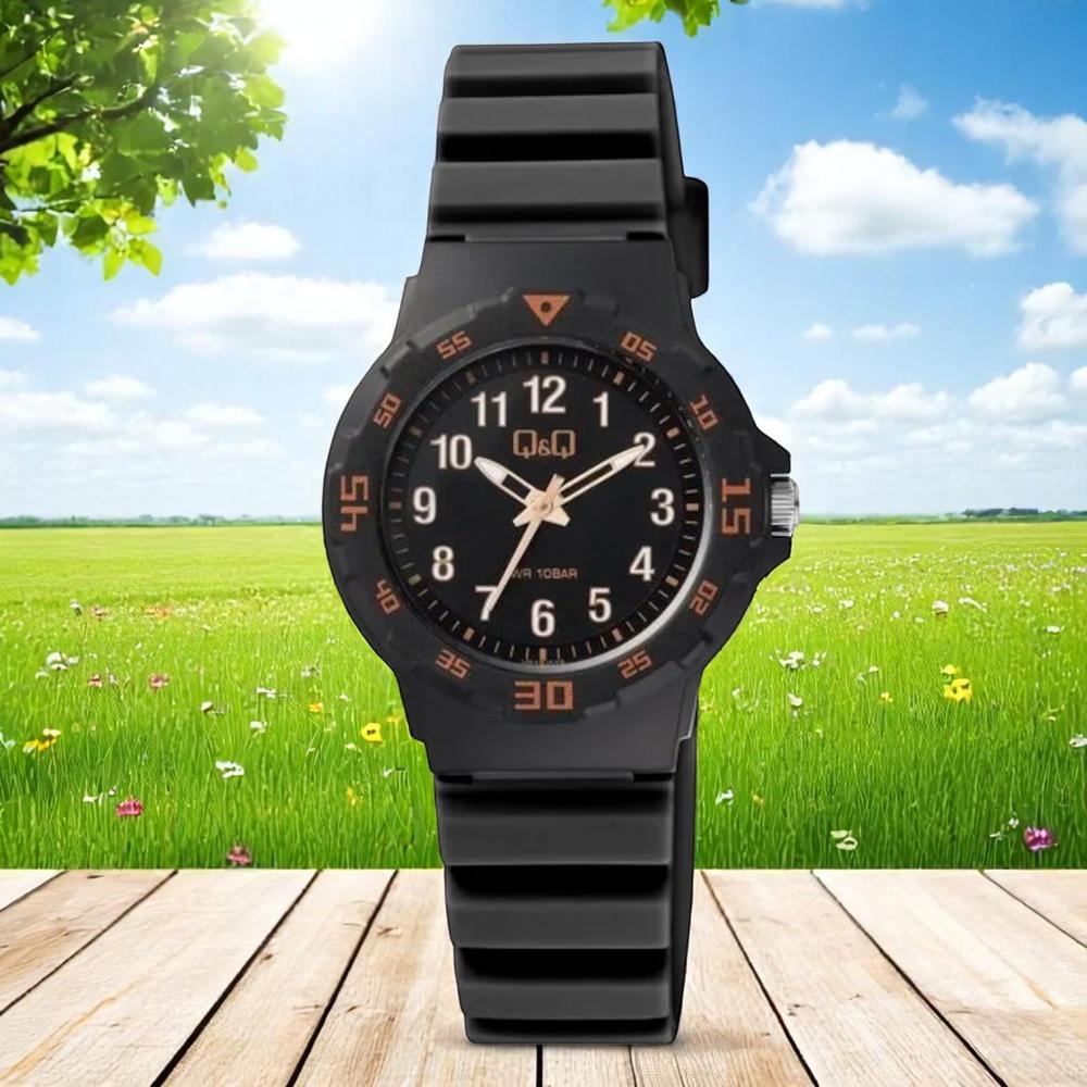 Foto 3 pulgar | Reloj Q&q Vr19j019y Ladies-negro