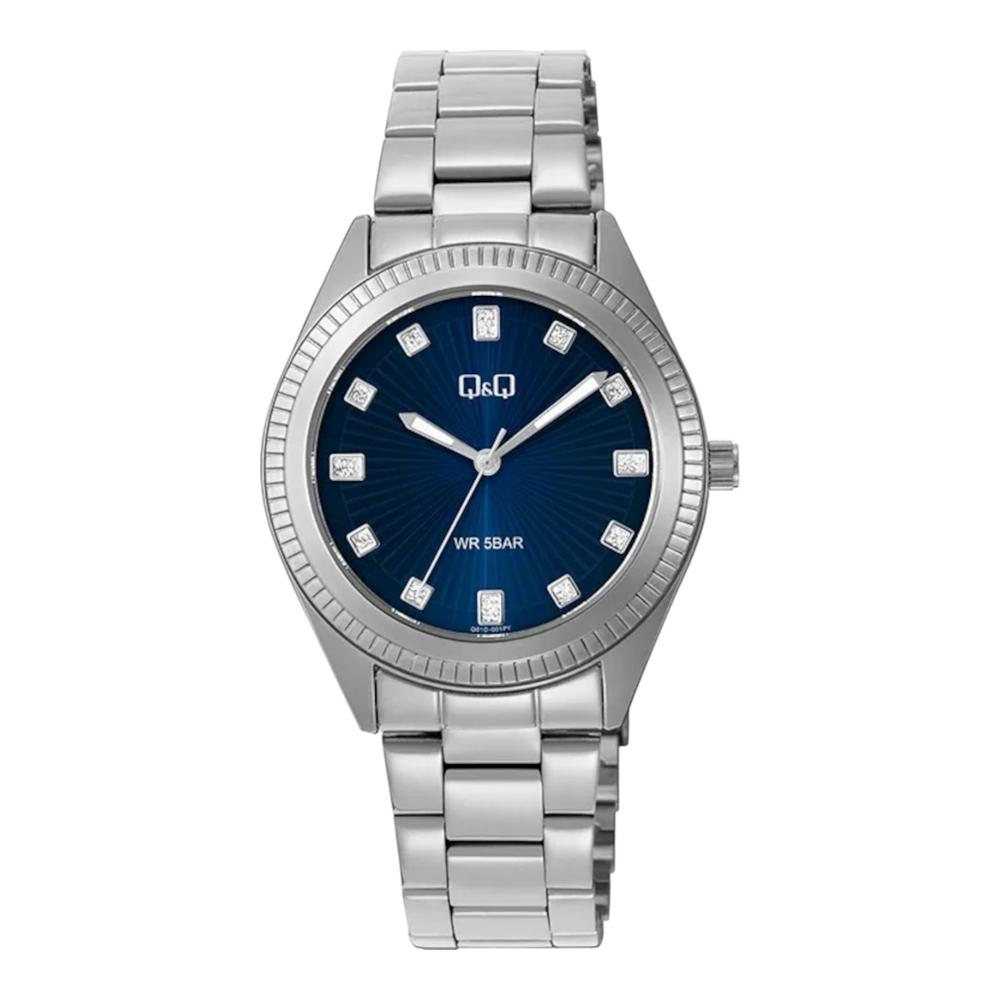 Foto 2 pulgar | Reloj Q&q Q01c-001py Ladies-acero