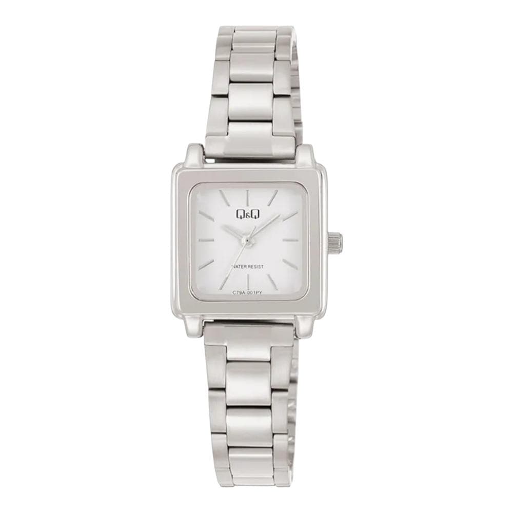 Reloj Q&q C79a-001py Ladies-acero $649