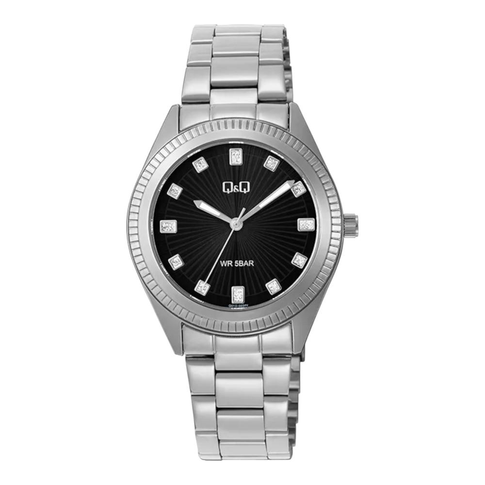 Foto 2 pulgar | Reloj Q&q Q01c-002py Ladies-acero