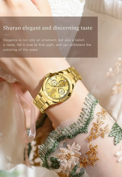 Foto 2 | Reloj De Pulsera Xtellar Para Mujer, Elegante, Impermeable Y Con Correa Metálica - Perfecto Para Estilo Y Moda