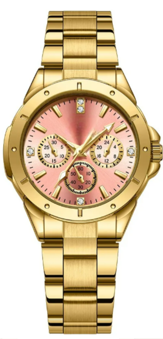 Foto 2 pulgar | Reloj De Pulsera Xtellar Para Mujer, Elegante, Impermeable Y Con Correa Metálica - Perfecto Para Estilo Y Moda