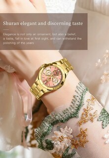Foto 2 | Reloj De Pulsera Xtellar Para Mujer, Elegante, Impermeable Y Con Correa Metálica - Perfecto Para Estilo Y Moda