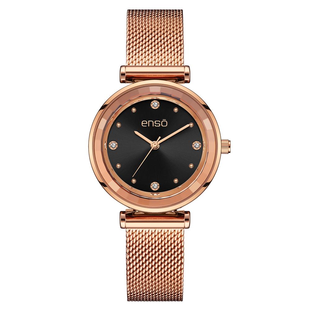 Foto 2 pulgar | Reloj De Pulsera Enso Para Mujer Ew2533l3 Oro Rosa