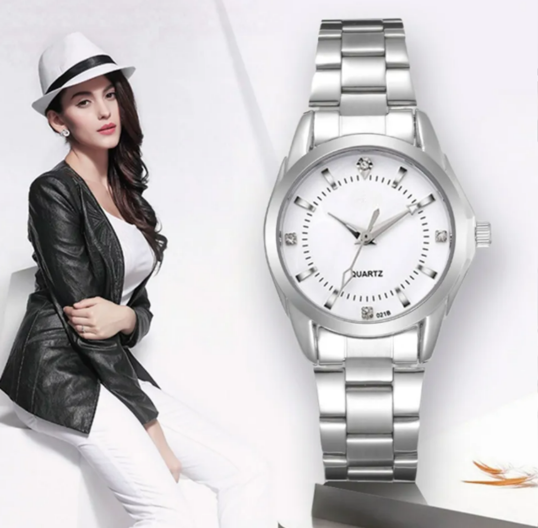 Foto 4 pulgar | Reloj de Acero Inoxidable Xtellar para Mujer