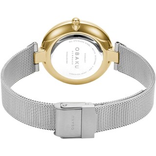 Foto 3 | Reloj Obaku Denmark V256sxfimc Diamant Petite Gold-bi-acero