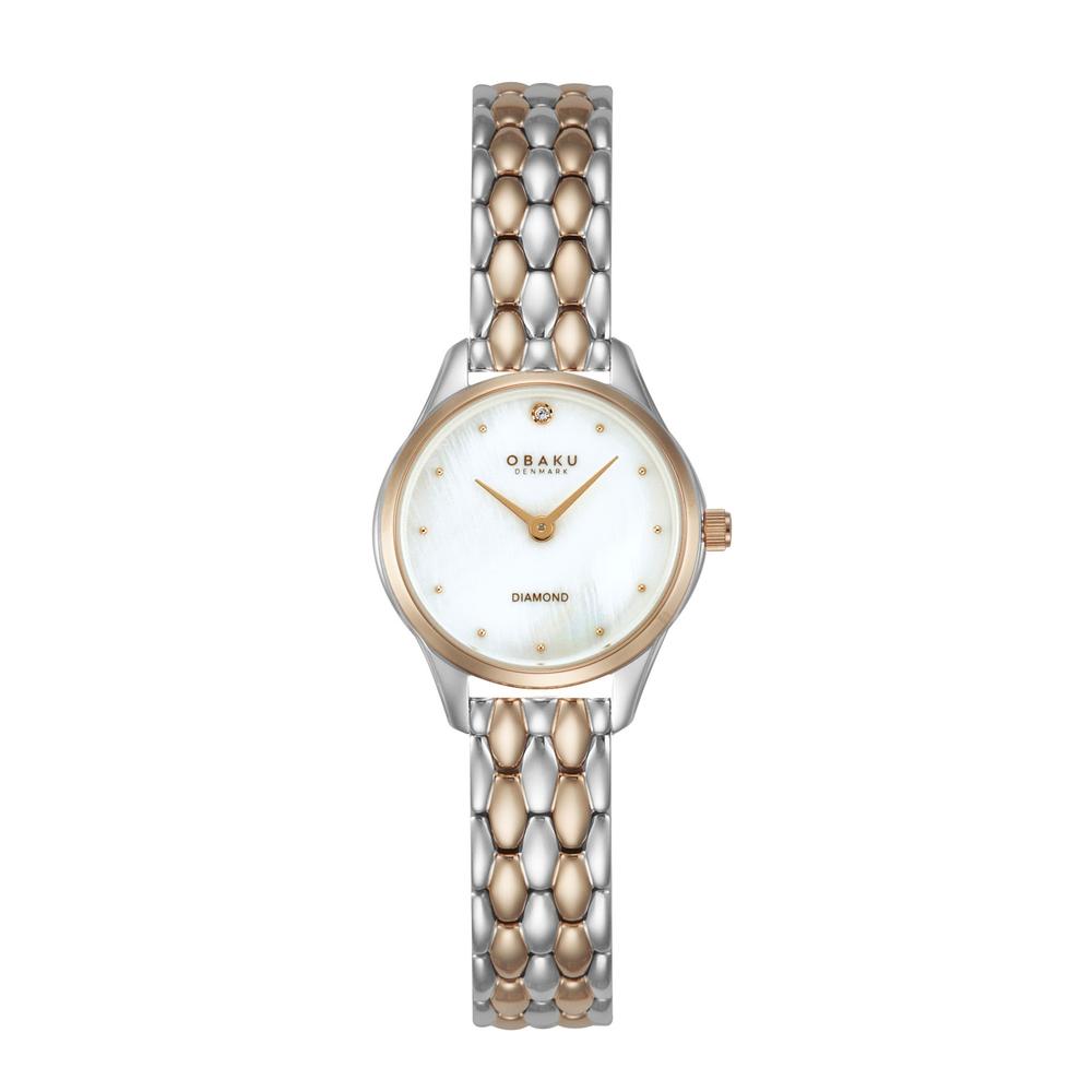 Reloj Obaku Denmark V297sxzwsh Mykke Petite Cherrywood-acero