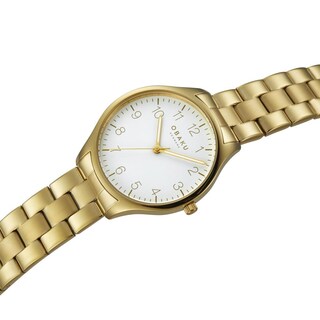 Foto 4 | Reloj Obaku Denmark V260lxgwsg-daf Falke Lille Cider-dorado