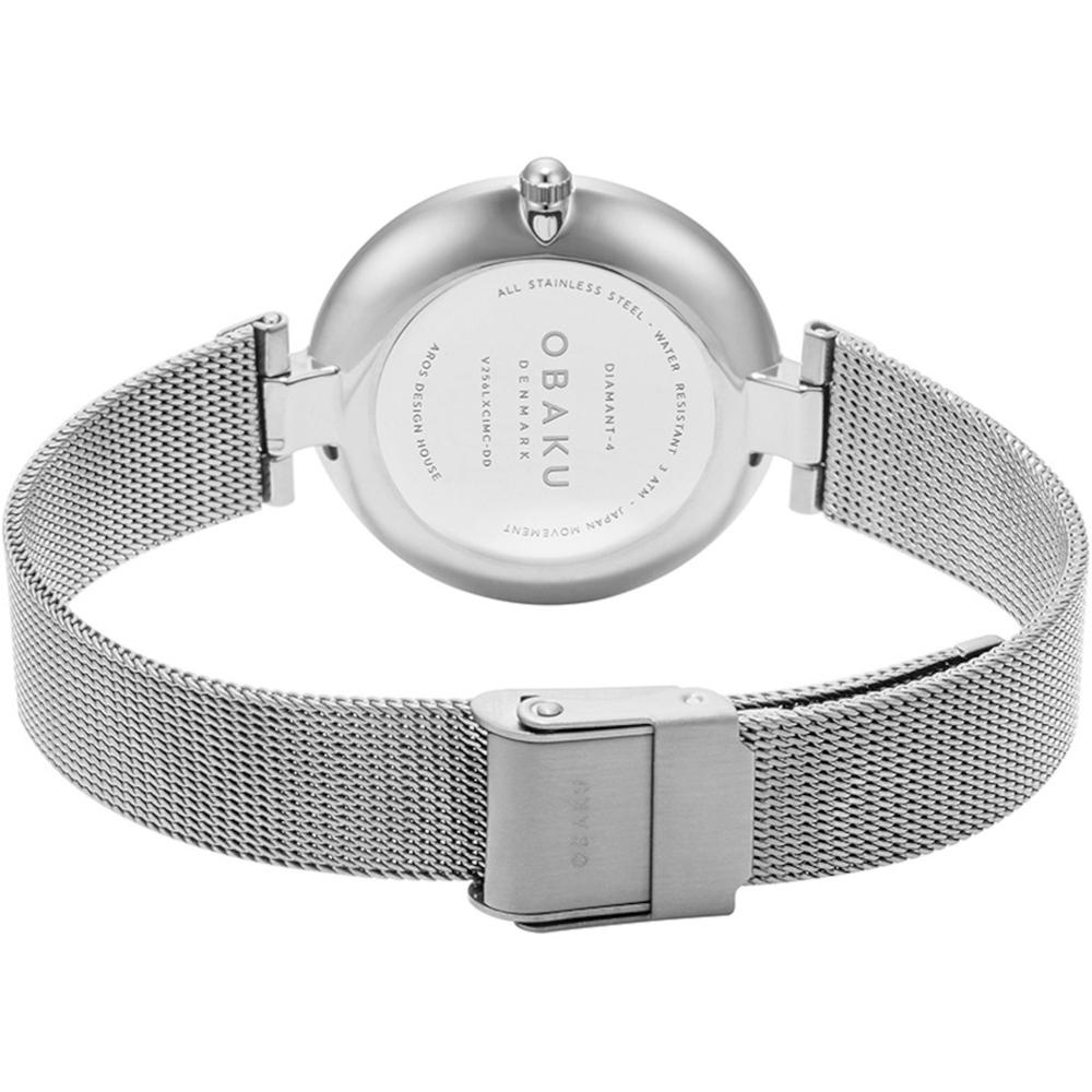 Foto 4 pulgar | Reloj Obaku Denmark V256lhcnmc-dted Mineral Fog-acero