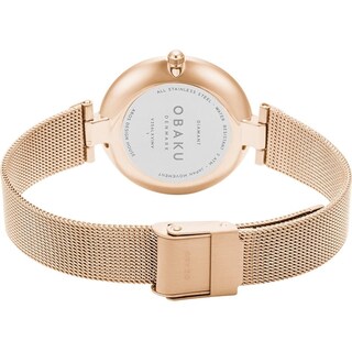 Foto 3 | Reloj Obaku Denmark V256lxvpmv Diamant Peony-oro Rosa
