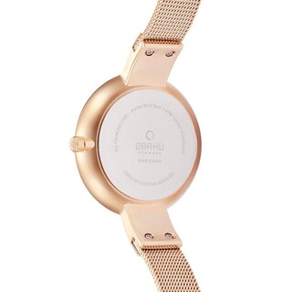 Foto 4 | Reloj Obaku Denmark V149lxvqmv Sol Ruby-acero