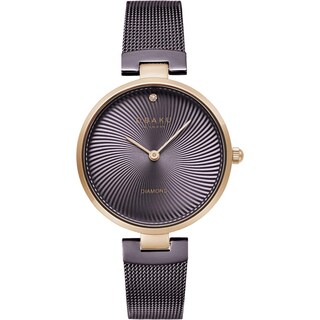 Foto 1 | Reloj Obaku Denmark V256lxvnmn Diamant Walnut-café