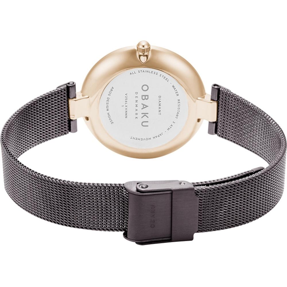 Foto 4 pulgar | Reloj Obaku Denmark V256lxvnmn Diamant Walnut-café