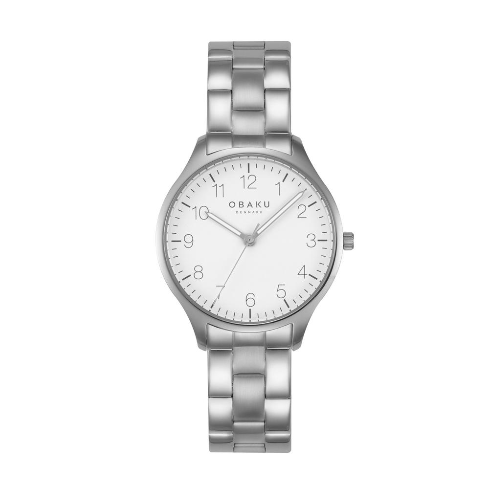 Foto 2 pulgar | Reloj Obaku Denmark V260lxcwsc-daf Falke Lille Brace-acero