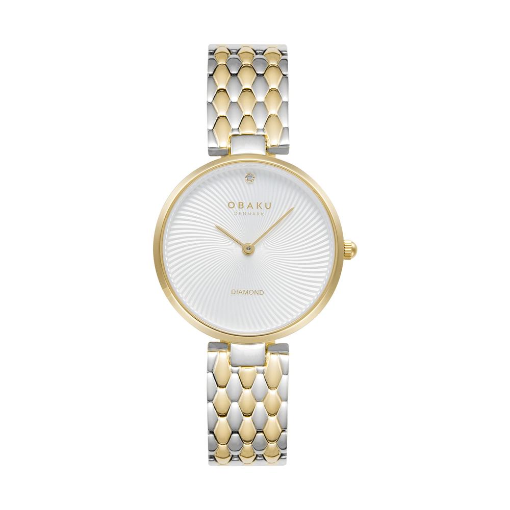Foto 2 pulgar | Reloj Obaku Denmark V256lxfisf Diamant Bright-acero