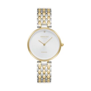 Foto 1 | Reloj Obaku Denmark V256lxfisf Diamant Bright-acero