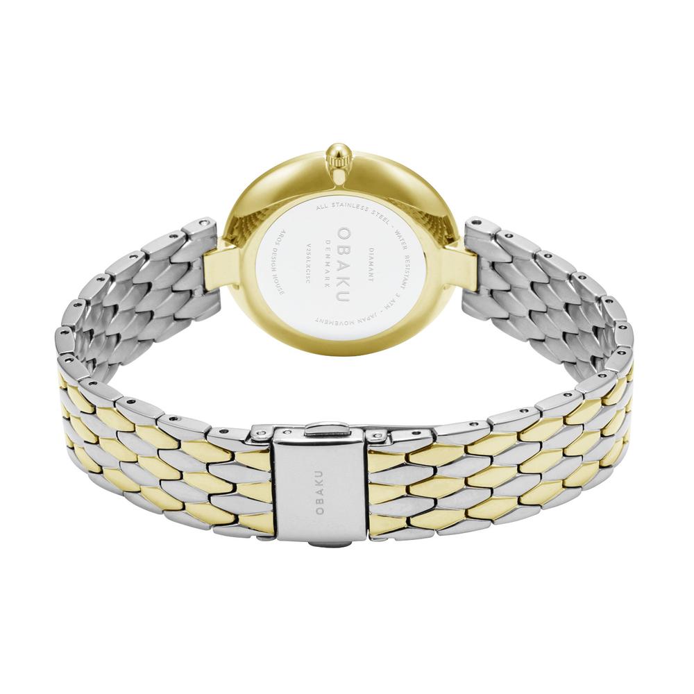 Foto 4 pulgar | Reloj Obaku Denmark V256lxfisf Diamant Bright-acero