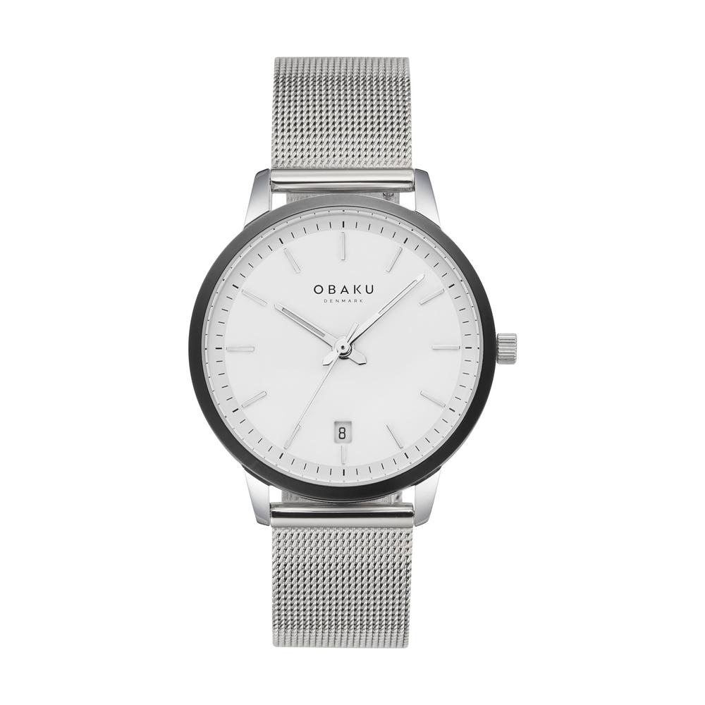 Foto 1 | Reloj Obaku Denmark V270ldawmc Salvie Lille Steel-acero