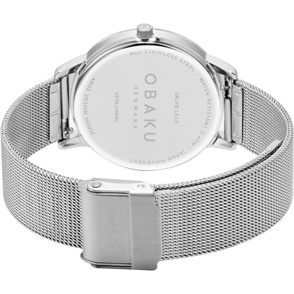 Foto 4 pulgar | Reloj Obaku Denmark V270ldawmc Salvie Lille Steel-acero