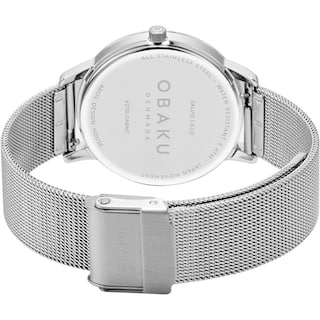 Foto 3 | Reloj Obaku Denmark V270ldawmc Salvie Lille Steel-acero
