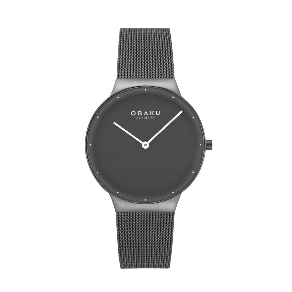 Foto 2 pulgar | Reloj Obaku Denmark V307lxuumu Net Lille Smokey-gris