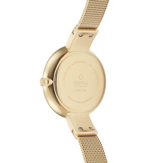 Foto 4 | Reloj Obaku Denmark V149lxgjmg Sol Dusk-dorado