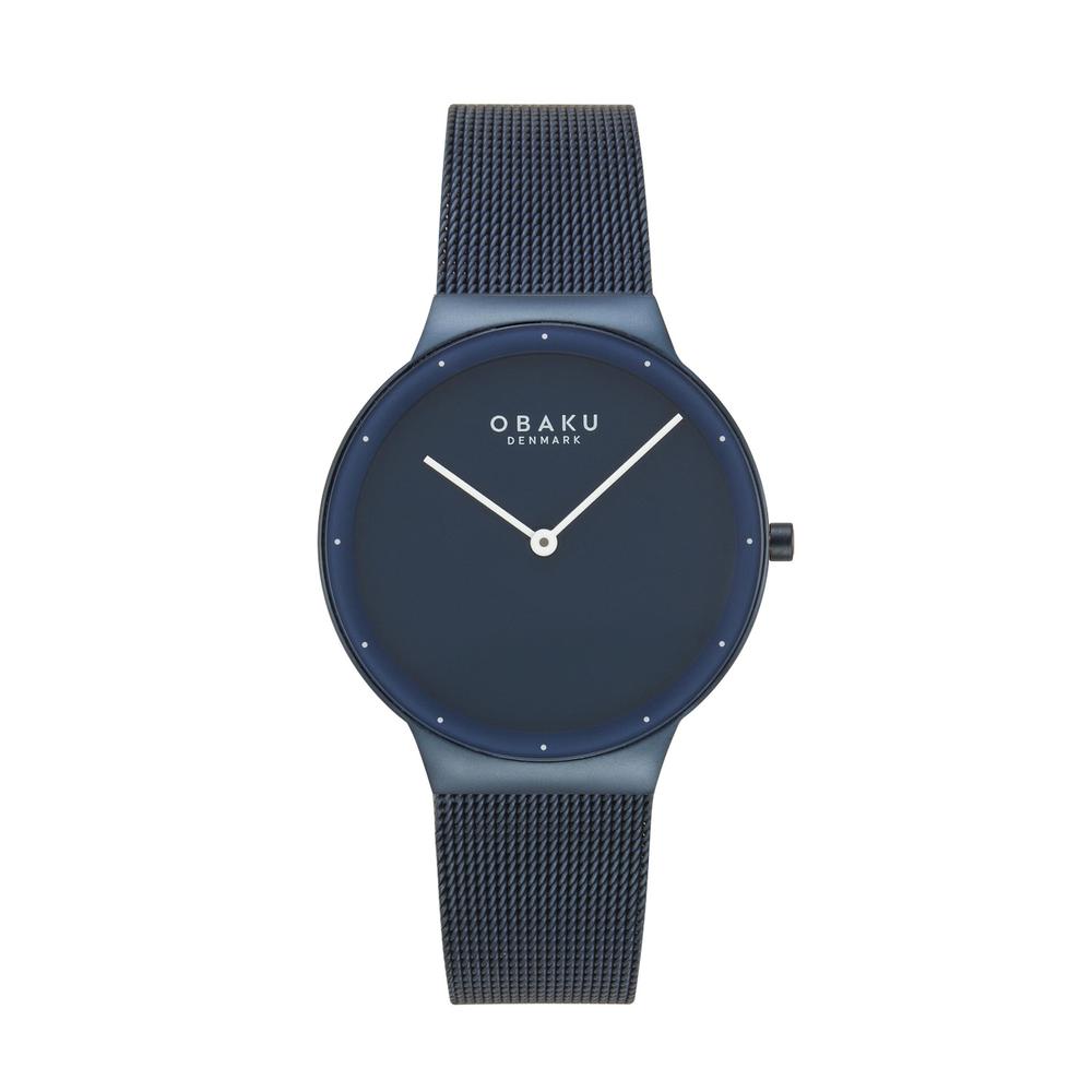 Foto 2 pulgar | Reloj Obaku Denmark V307lxllml Net Lille Marine-azul