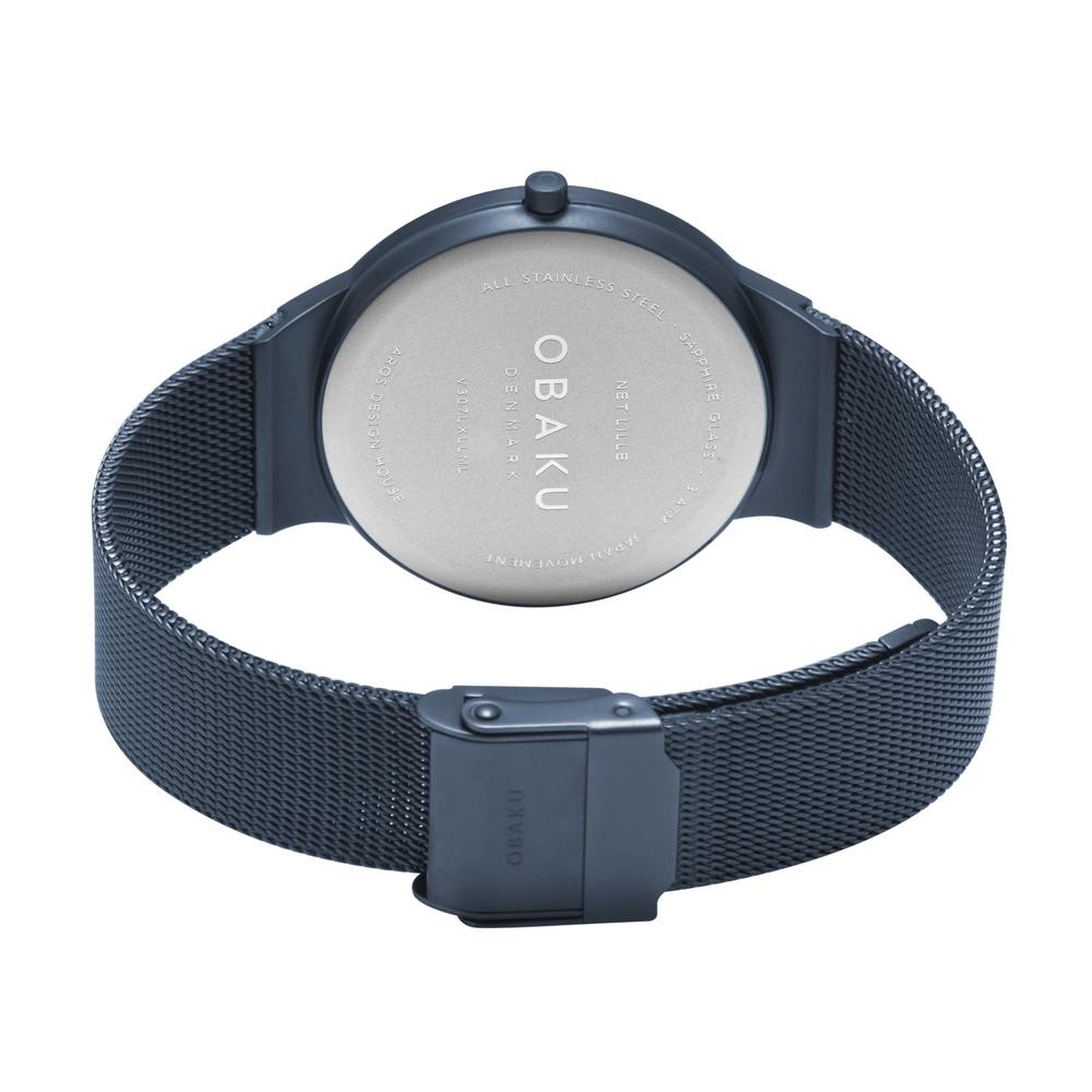 Foto 4 pulgar | Reloj Obaku Denmark V307lxllml Net Lille Marine-azul