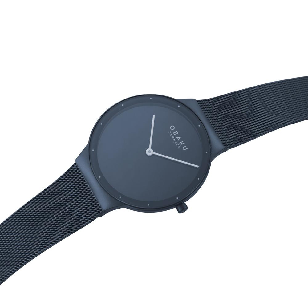 Foto 5 pulgar | Reloj Obaku Denmark V307lxllml Net Lille Marine-azul
