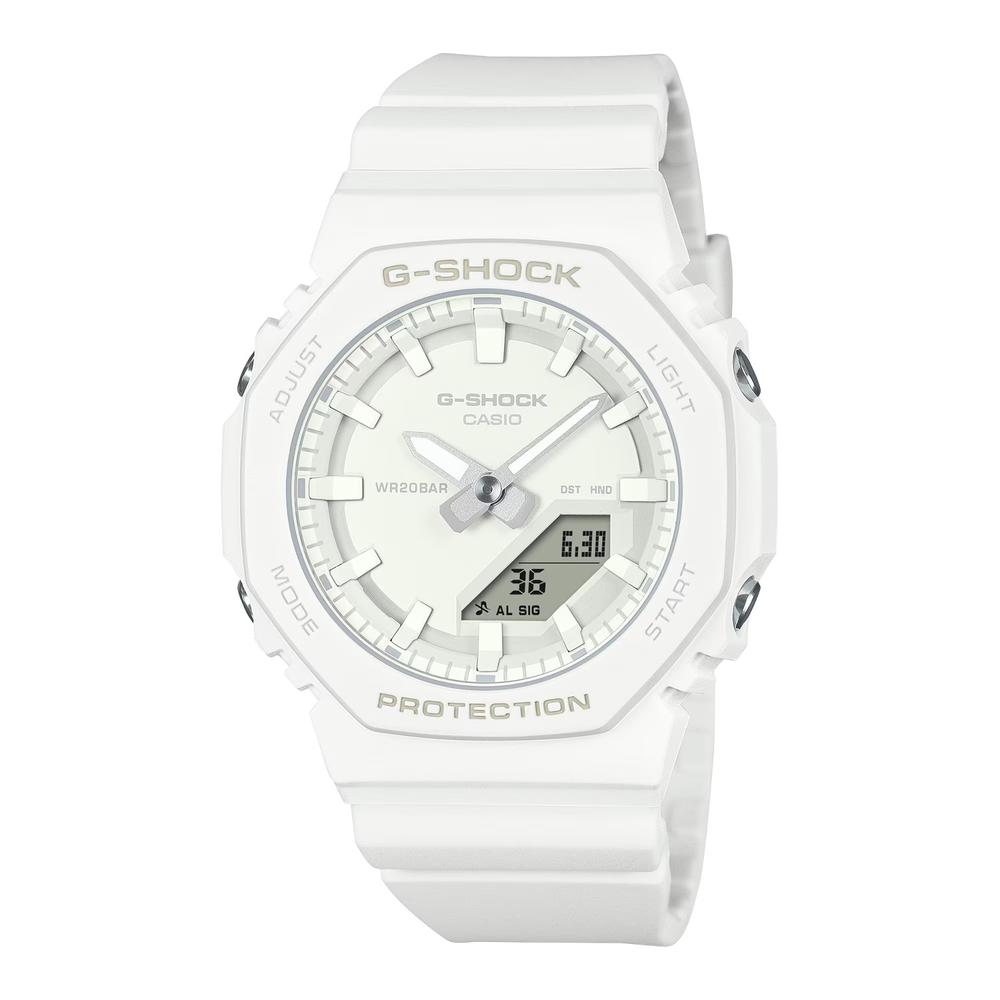 Reloj G-shock Gma-p2100m-7acr-blanco $1,829