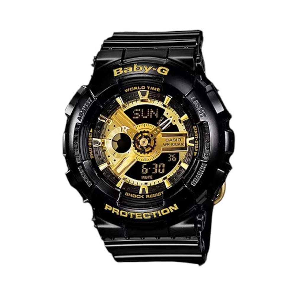 Reloj G-shock Ba-110-1acr-negro $2,509