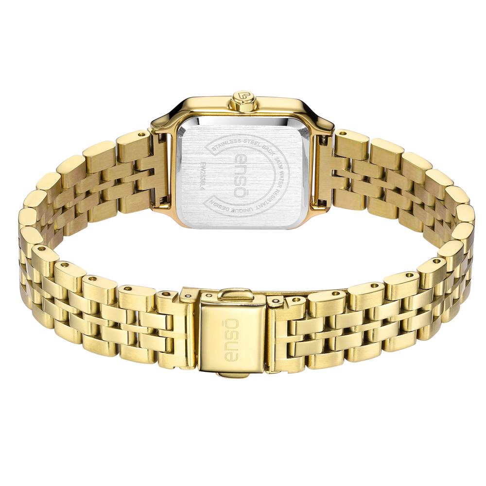 Foto 4 pulgar | Reloj De Pulsera Enso Para Mujer Ew2536l4 Dorado