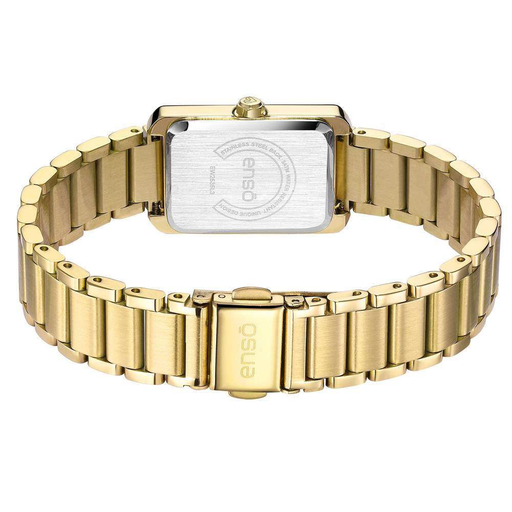 Foto 4 pulgar | Reloj De Pulsera Enso Para Mujer Ew2535l3 Dorado