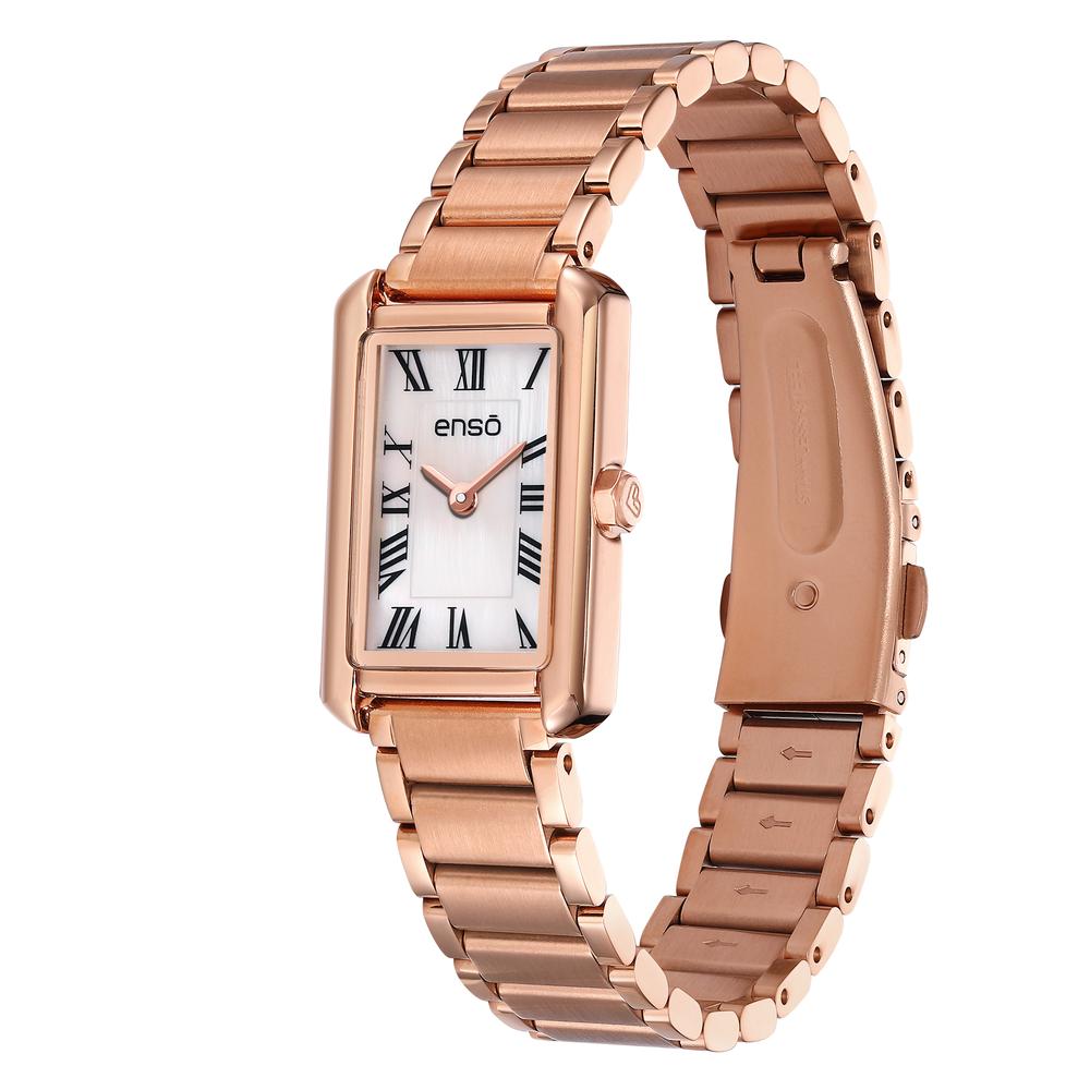 Foto 3 pulgar | Reloj De Pulsera Enso Para Mujer Ew2535l2 Rosado