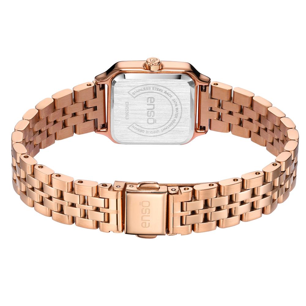 Foto 4 pulgar | Reloj De Pulsera Enso Ew2536l3 Rosado Para Mujer