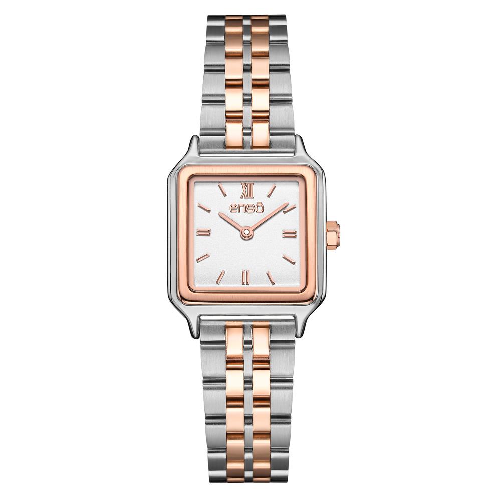 Foto 2 pulgar | Reloj De Pulsera Enso Ew2536l2 Bitono Rosado Para Mujer