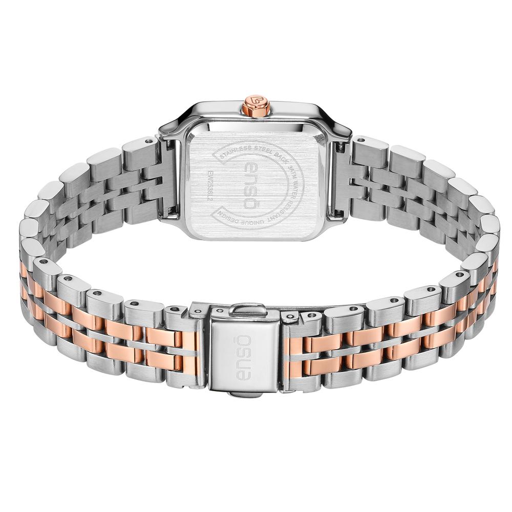 Foto 4 pulgar | Reloj De Pulsera Enso Ew2536l2 Bitono Rosado Para Mujer