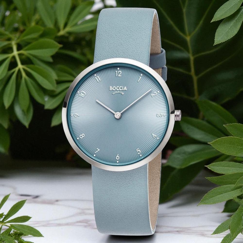 Foto 4 pulgar | Reloj Boccia Titanium 3309-14 Ladies-azul