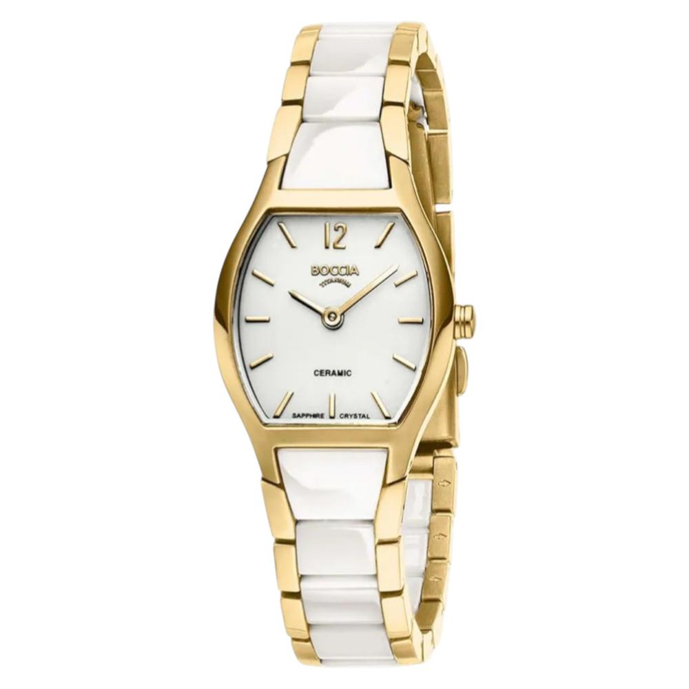 Reloj Boccia Titanium 3361-03 Ladies-blanco