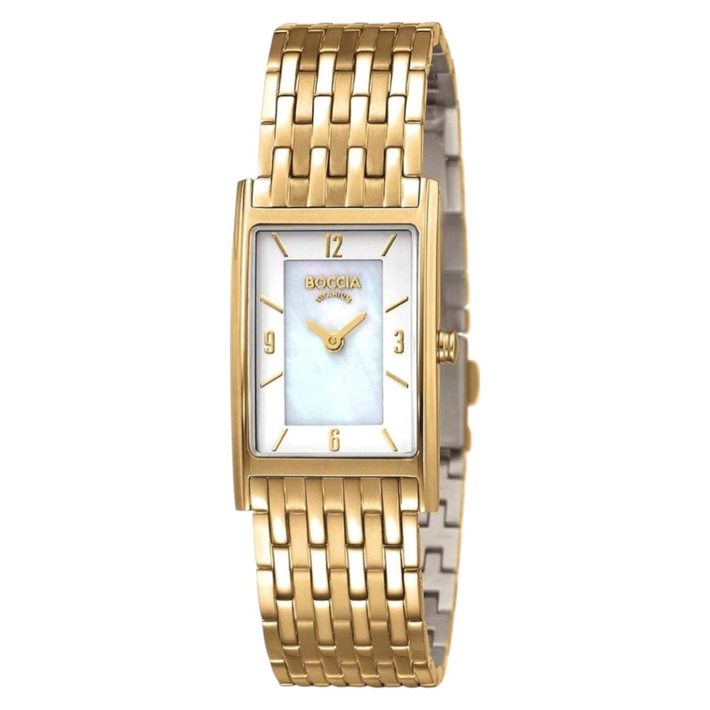 Reloj Boccia Titanium 3212-11 Ladies-dorado