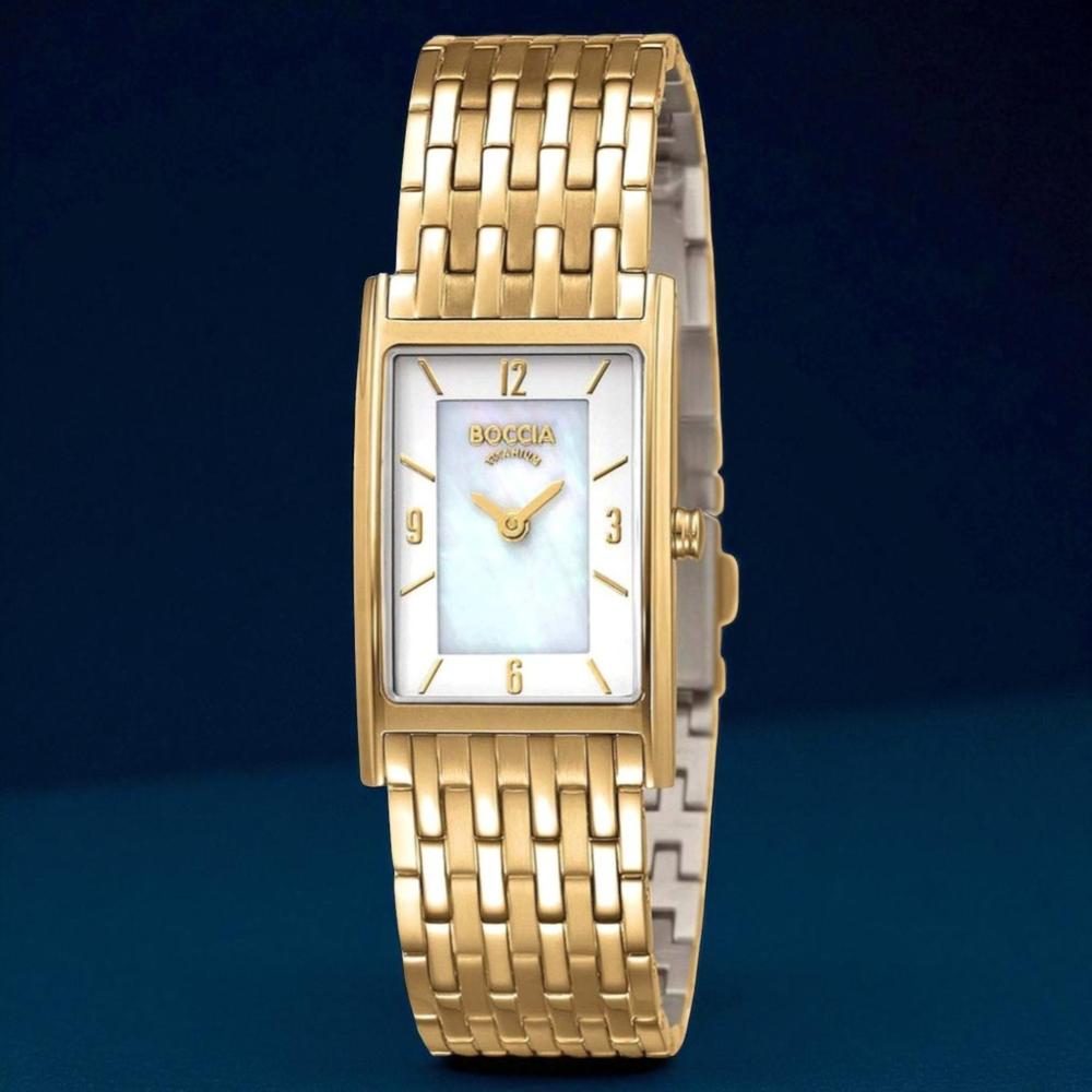 Foto 2 | Reloj Boccia Titanium 3212-11 Ladies-dorado