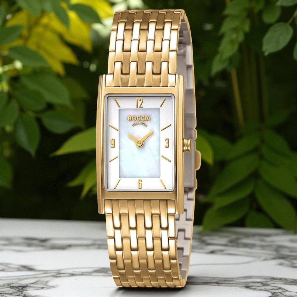 Foto 3 | Reloj Boccia Titanium 3212-11 Ladies-dorado