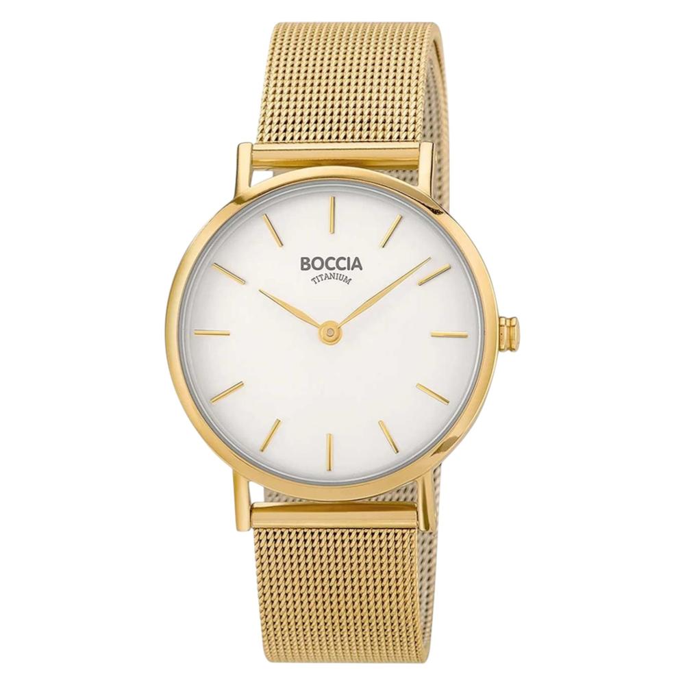 Foto 2 pulgar | Reloj Boccia Titanium 3281-06a Ladies-dorado