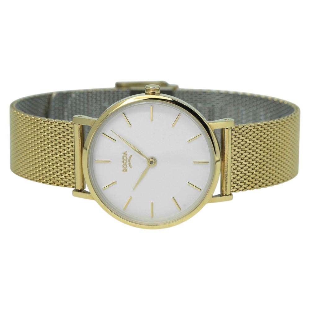 Foto 4 pulgar | Reloj Boccia Titanium 3281-06a Ladies-dorado