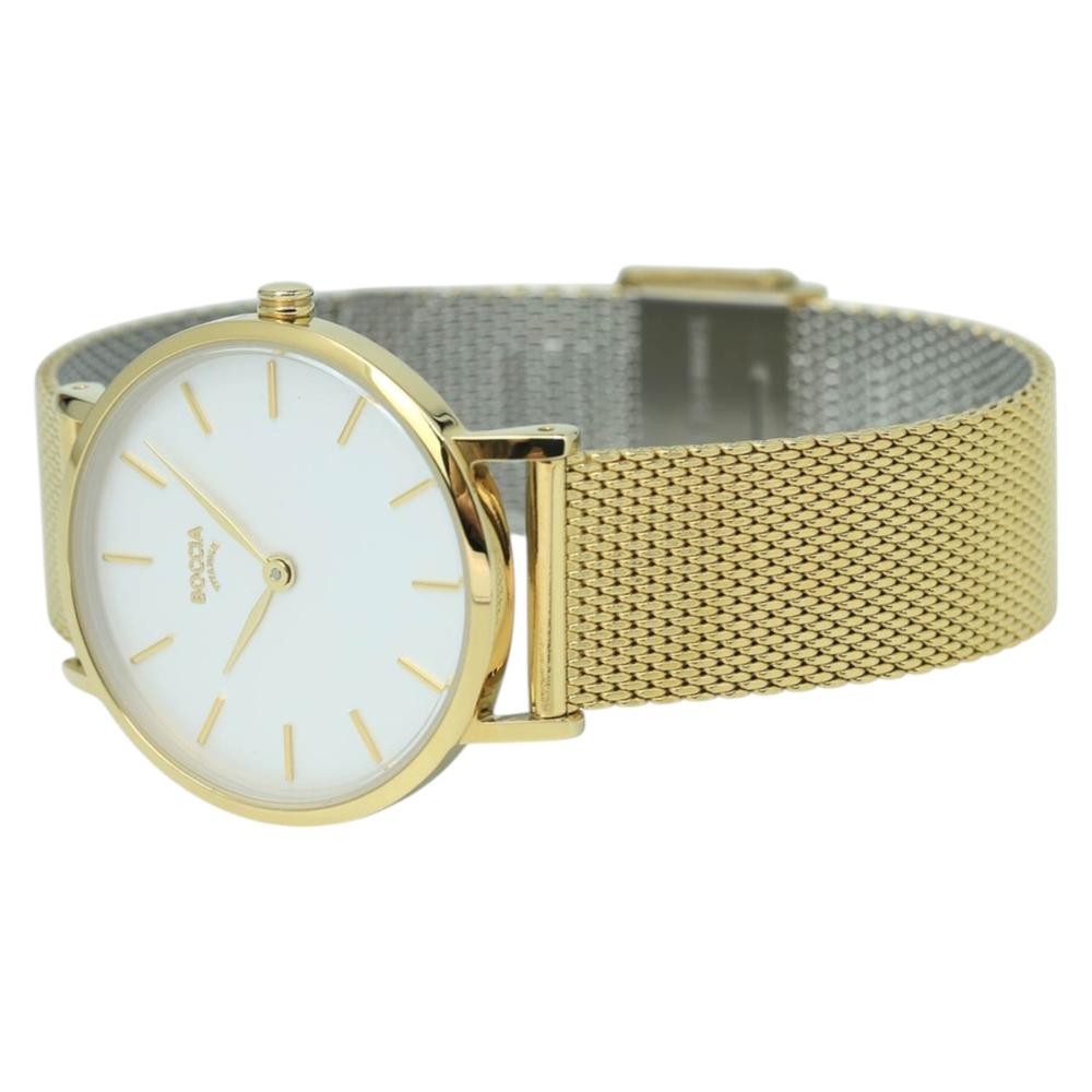 Foto 5 pulgar | Reloj Boccia Titanium 3281-06a Ladies-dorado